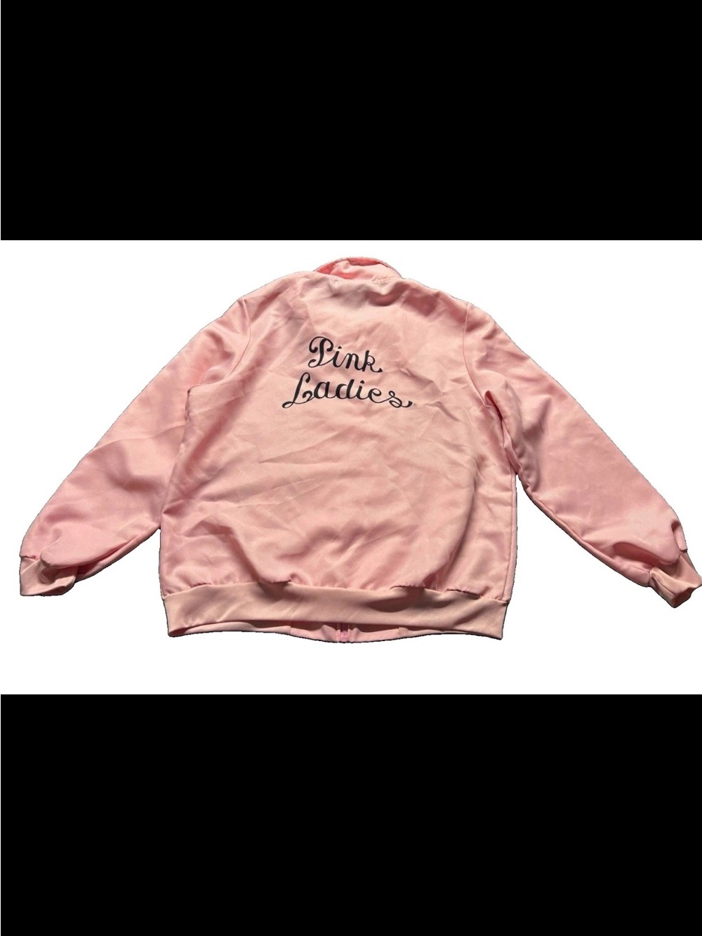 Halloween Cosplay Pink Ladies Women's Pink Zip Front Jacket, Pockets, Size L